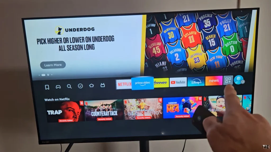 dingbox vs firestick, firestick interface and content model