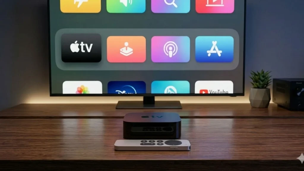 apple tv 4k, streaming box comparison 2 